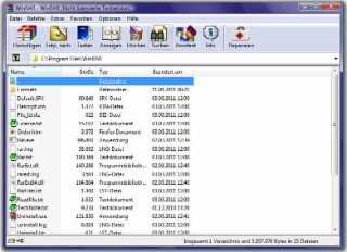 WinRAR Screenshot