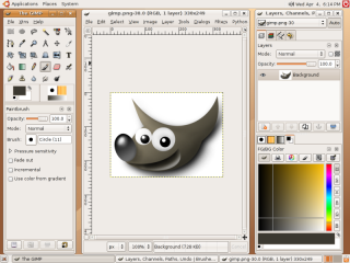 The GIMP Screenshot